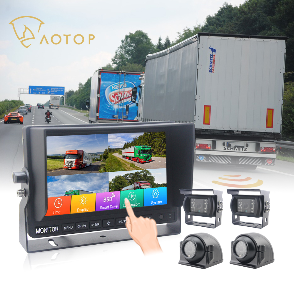 AOTOP-Reverse Camera System,Car Camera,Car Monitor,Wireless Backup ...