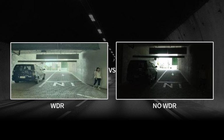 What are the benefits of WDR technology for large vehicle reversing cameras?